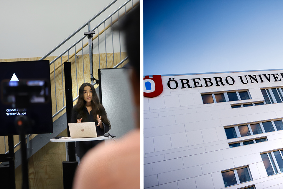 Bild På Student Och Örebro Universitet