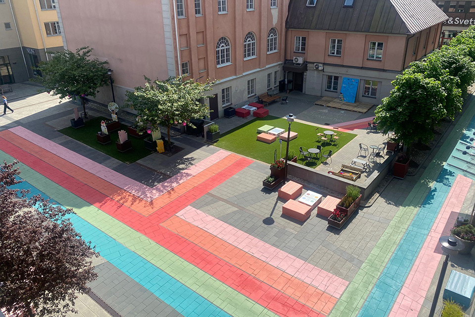 Norrköping Gågata Lundbergs Fastigheter