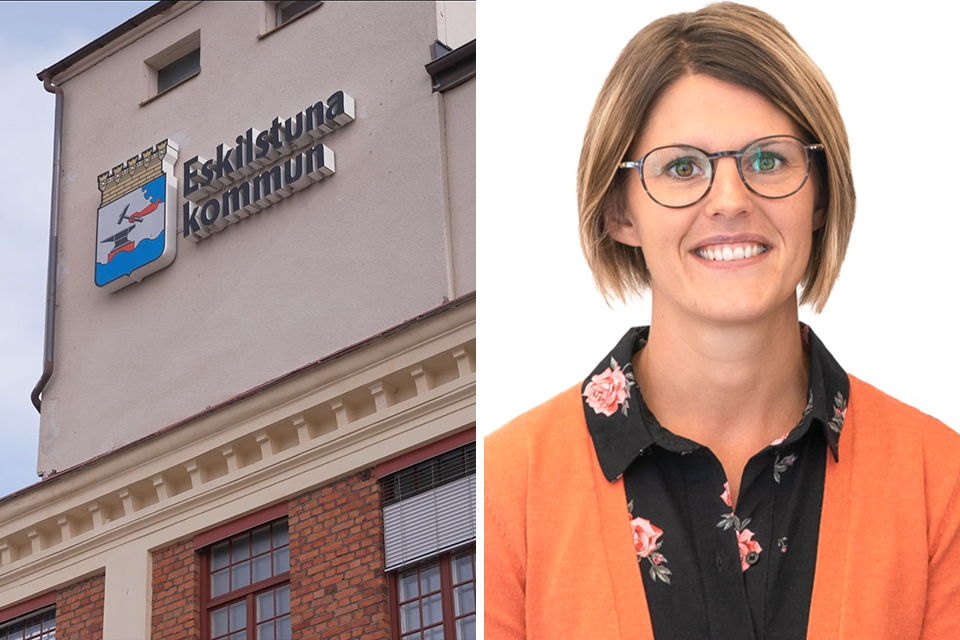 Eskilstuna Kommun Skylt; Fridha Söderqvist; Kommun, Vård, Omsorg