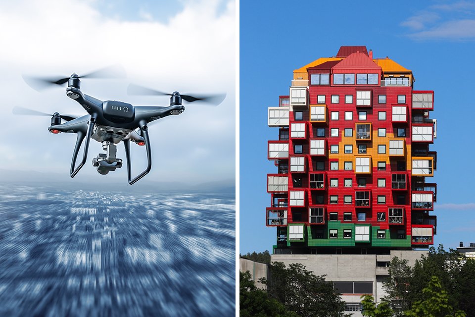 Drönare I Luften; Ting1 I Övik; Drönare, Drönarutbildning