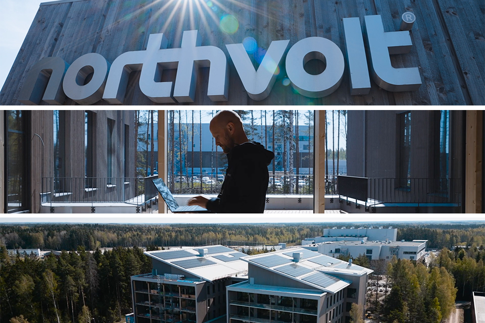 Fredrik Ohlsson, Cio; Northvolt Logga; Northvolt Lab I Västerås; Automation, Data, Cisco 3