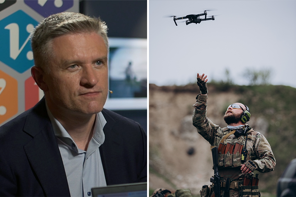 Dmytro Shymkiv, Ukraina; Militär Och Drönare; Bc, Ai