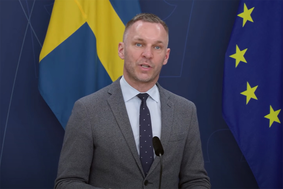 Erik Slottner Civilminister